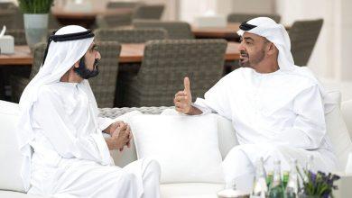 محمد بن راشد يبايع محمد بن زايد رئيسًا للإمارات بعد تشييع الشيخ خليفة بن زايد (صور)